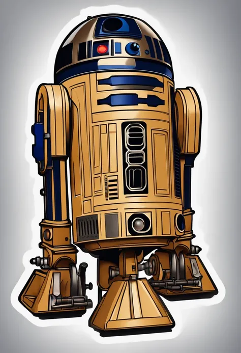 10 sticker R2D2