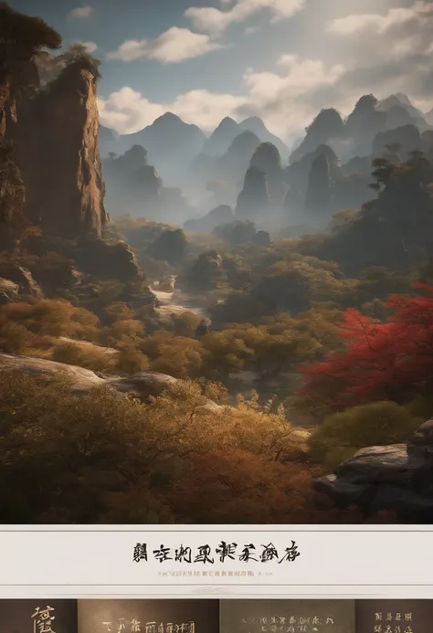 Masterpieces, high quality, rich details, Scrolls, Chinese scrolls, Floating Chinese scrolls, text scrolls, textured paper, Art and Language, Digital rendering, Antext, 3C,C4D,OC rendering, Octane rendering, Unreal Engine 5