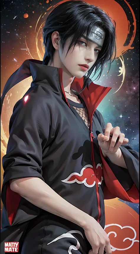 ((4K works))、​masterpiece、（top-quality)、((high-level image quality))、((One Manly Boy))、Slim body、((Date Cosplay))、((Uchiha Itachi))、((Cosplay))、(Detailed beautiful eyes)、((Smaller face))、((Neutral face))、((18year old))、((Handsome man))、((photo of a model))...