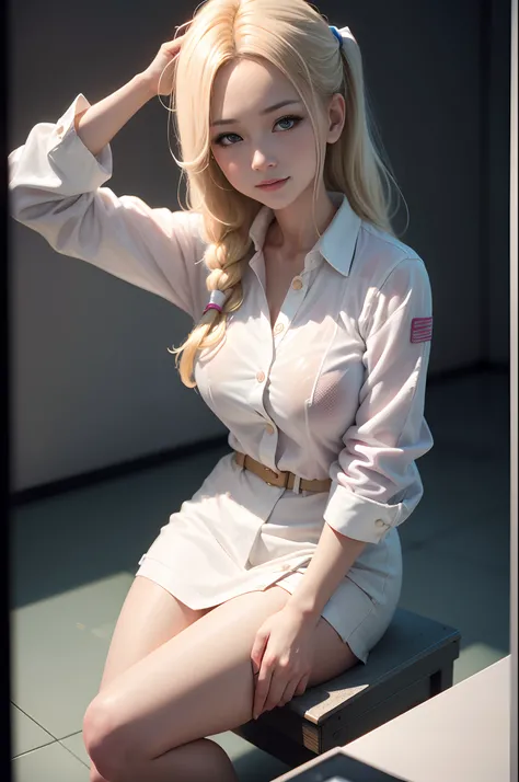 Private Channels 
search
SeaArt Bot
Upscaling
default
2023/09/28 01:04:26
Beautiful mature blonde american woman、White nurse uniform、White Nurse Tight Skirt　((Slimed、小柄))、Wearing a pink cardigan　Have medical records　A smile　Photorealsitic、a picture、​master...