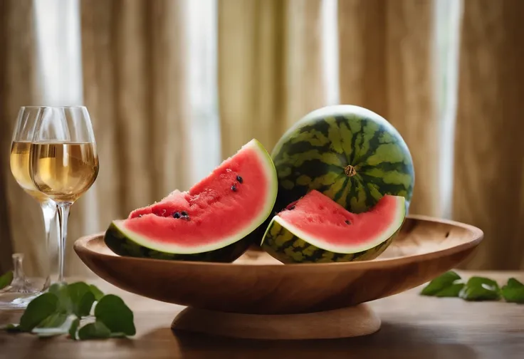 Fruit and fruit peck together to make it bigger Watermelon Game