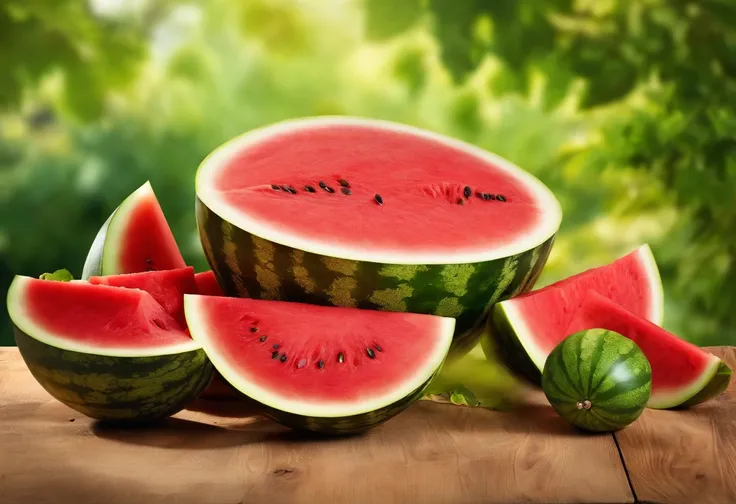 Fruit and fruit peck together to make it bigger Watermelon Game