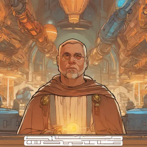 ""Star Wars"", Jedi, is looking at the camera, Questioning gaze, One man, concept art by Magalie Villeneuve, trending on cg society, antipodeans, reimagined by industrial light and magic, filmstill ""Star Wars"": The Old Republic", concept art by Ralph McQ...