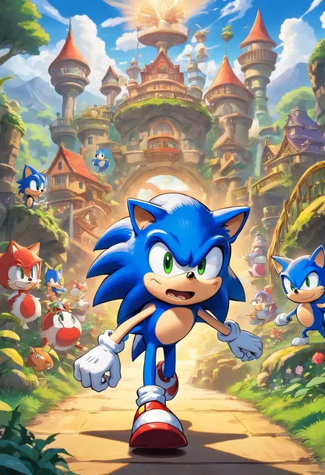 sonic the hedgehog,estilo jogo cuphead