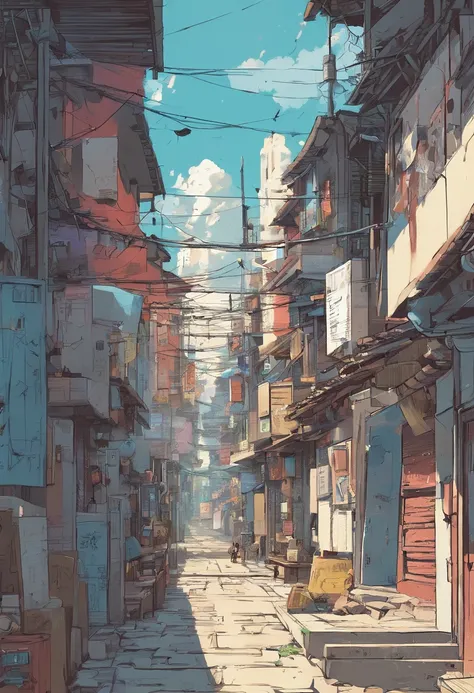 comic strip，Hong Kong comic book style，Fengyun comic style，（（（Cartoon Split））），（（（Comic storyboard））），Two-dimensional picture，Estilo de Makoto Shinkai，Makoto Shinkai manga art，teens girl，The narrow streets of the town，starrysky，vibrant with colors，Hyper-re...