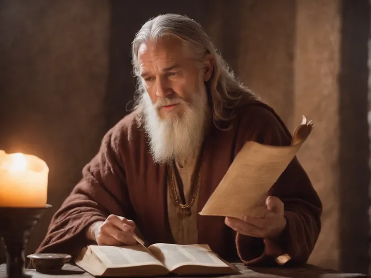 Moses and the tablets of the law.