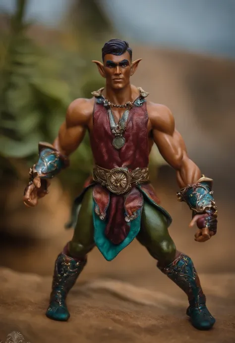 boxer elf with metal arms