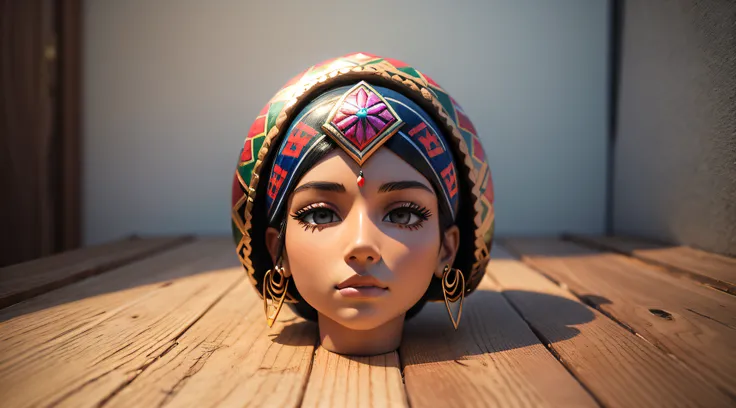 arte digital mexicano en accesorios para tu mesa, en 3D