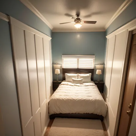 bedroom wainscoting with Recessed Panels and Corner Trim