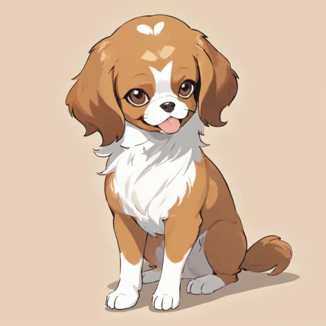 Adult Cavalier King Charles Spaniel, In many cases、merely "Cavalier," It is a breed that is cherished for its elegant and affectionate nature. These dogs have a balanced and graceful appearance, Exudes an attractive and friendly attitude. They are small an...