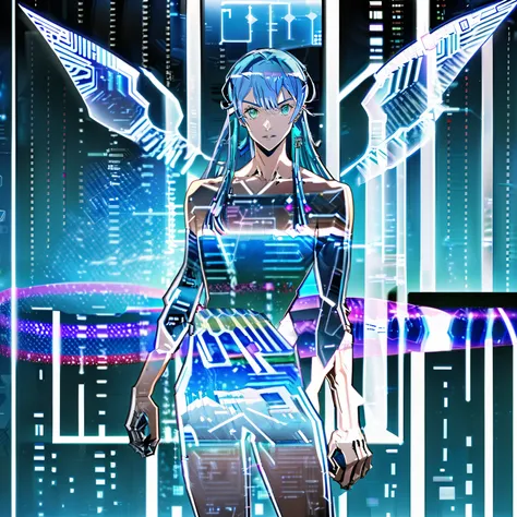 a blue robot man with fairy wings, huge pecs, gray face, standing next to a futuristic luxury car, amazing design, poster design, creative, cartoon - style image of a sexy man dressed as a fairy, extremely detailed artgerm,l, 2. 5 d cgi anime fantasy artwo...