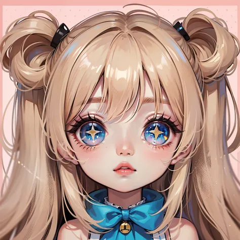 perfect-composition、Perfect pictorial composition、Cartoon girl with long hair、cartoon artstyle、Cartoon Cute Girl、Chibi Girl、Chibi、cute cartoon style、Cute art style、Cartoon style、Cartoon style illustration、Digital art of cartoons、Cute digital art、Cute anime...