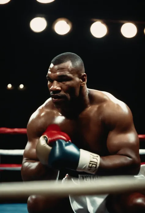 Mike tyson in the ring