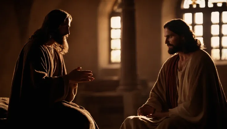 Sharing the light: Jesus and Nicodemus