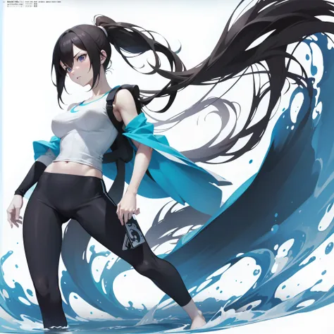 masutepiece, Best Quality, ultra-detailliert, hight resolution, superfine illustration, beautiful artwork, Official art, production art, anime screen cap, SSB, Wii Fit Trainer