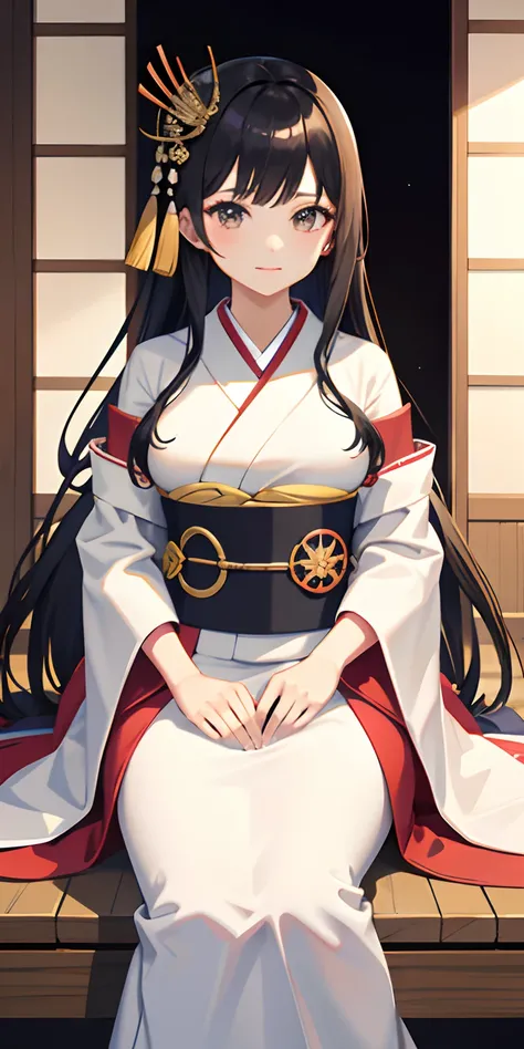 Traditional Japanese queen