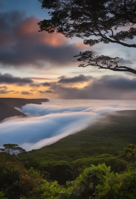 big island on the clouds