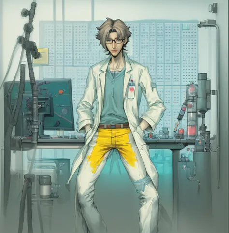 [Otacon] 30 ans, Scientifique geek masculin