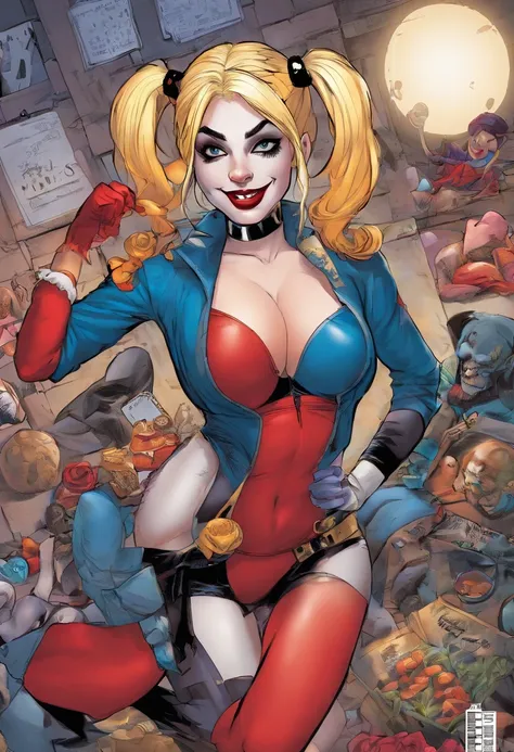 Harley Quinn teniendo sexo, desnuda, hd, perfect body