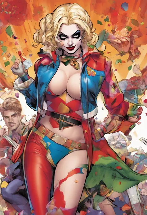 Harley Quinn teniendo sexo, desnuda, Disco duro, cuerpo perfecto