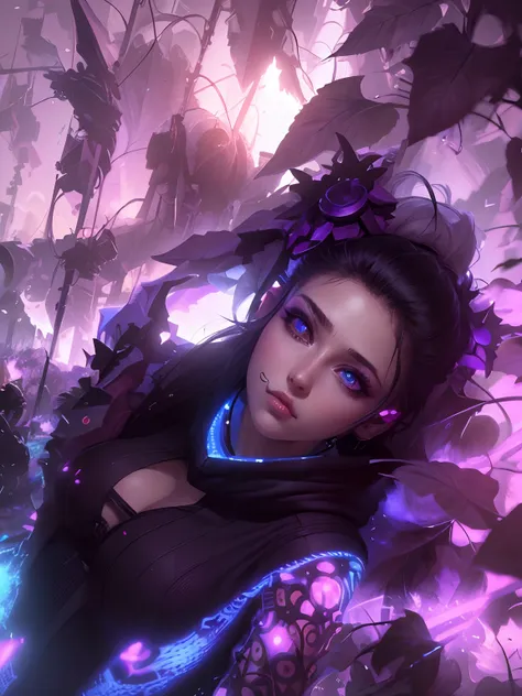 Change background cyberpunk beautiful girl, look cute and sexy, realistic face, 8k