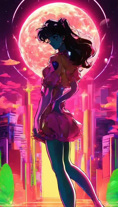 (Silhouette art,best quality,top quality,masterpiece,4k,style of sailor moon,)(sailor moon),
(((arte em papel cortado,A world where only black exists:1.2)，
(style of 90s anime portraition),1lady,Solo,slim body,perfect female shape,epic quality,sailor warri...