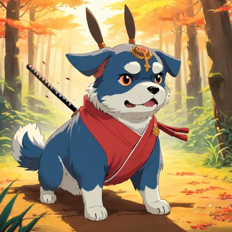 samurai tekel dog