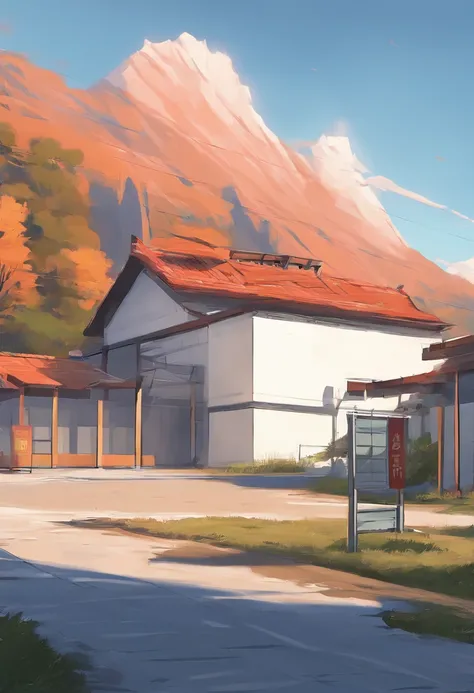 （（（Comic storyboard））），comic strip，Two-dimensional picture，Manhwa Style，Makoto Shinkai animation style，Makoto Shinkai animation film art style，Ultra-wide angle of view，China-style，a town with beautiful scenery，Faraway view，Vivid and bright colors，super-fin...