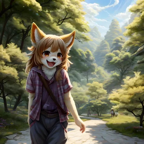 super high resolution, detailed background, World Heritage Site, 6+boys, 6+girls, Happy, joyful, absurdres(Photos of solo travelers)(kemono, furry anthro),