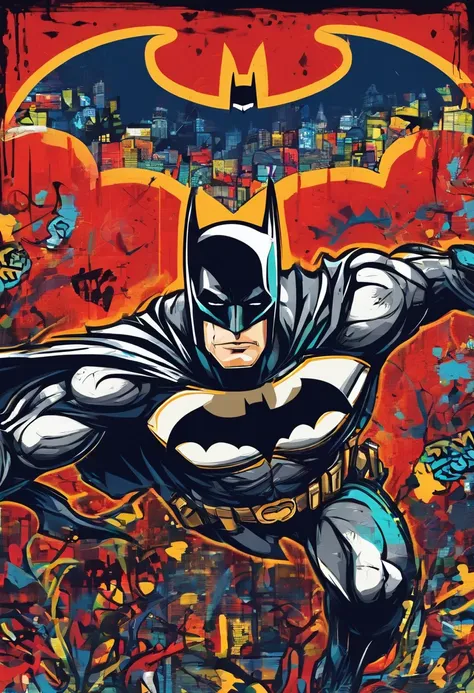 batman, detailed, CBZBB style, Trend in Arstation, digital art, tag