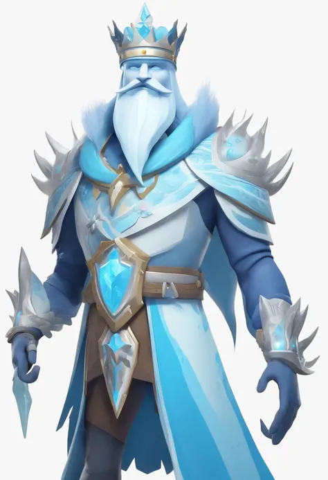 ice king from adventure time as a fortnite skin