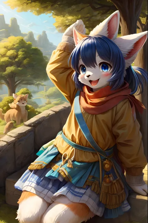 super high resolution, detailed background, World Heritage Site, 6+boys, 6+girls, Happy, joyful, absurdres(Photos of solo travelers)(kemono, furry anthro),