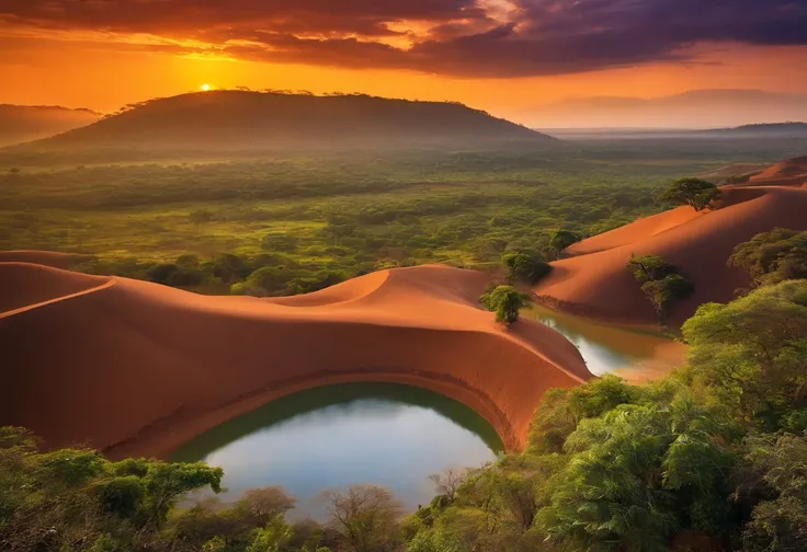 Africa, brazi, Terra, casas de Terra