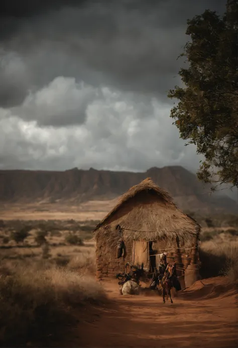 Africa, brazi, Terra, casas de terra, casas africanas, arte africana