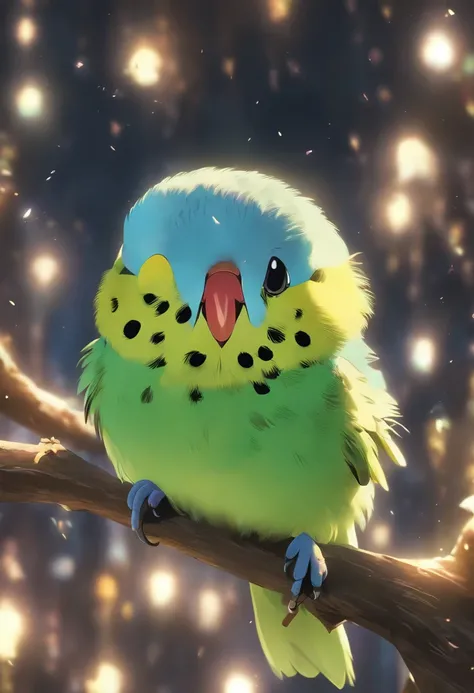 (best quality,4k,8k,highres,masterpiece:1.2),ultra-detailed,beautifully detailed eyes of a budgerigar,singing budgerigar,beautiful song,round and cute black eyes,gorgeous,subtle color tone,soft lighting