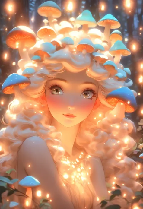 (best quality,ultra-detailed),mushroom forest queen goddess,ethereal,enchanted forest,beautiful detailed eyes,beautiful detailed lips,flowing gown,graceful pose,fairy wings,halo of light,magical crown,glowing mushrooms,whispering trees,mystical atmosphere,...