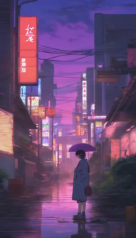 Close-up of the city with neon sunset in the background, Synthwave City, vaporwave city, Synthwave aesthetics, Neon City in the background, Background of Neo Tokyo, Neon metropolis in the background, Futuristic urban background, cyberpunk aesthetics, The c...