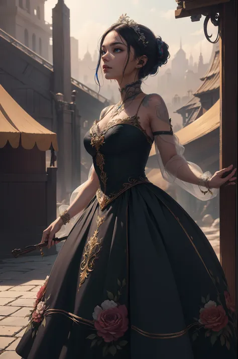 (((masterpiece))), (((best quality))), ((ultra-detailed)), (hyperrealistic), (highly detailed CG illustration), ((an extremely delicate and beautiful)),cinematic light, Create a stunning anime artwork that is currently trending on ArtStation, showcasing ex...