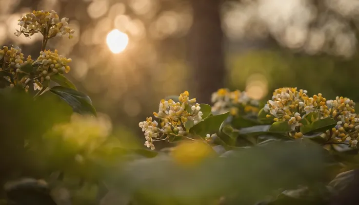 Osmanthus pastry，Early morning daylight，Refreshed