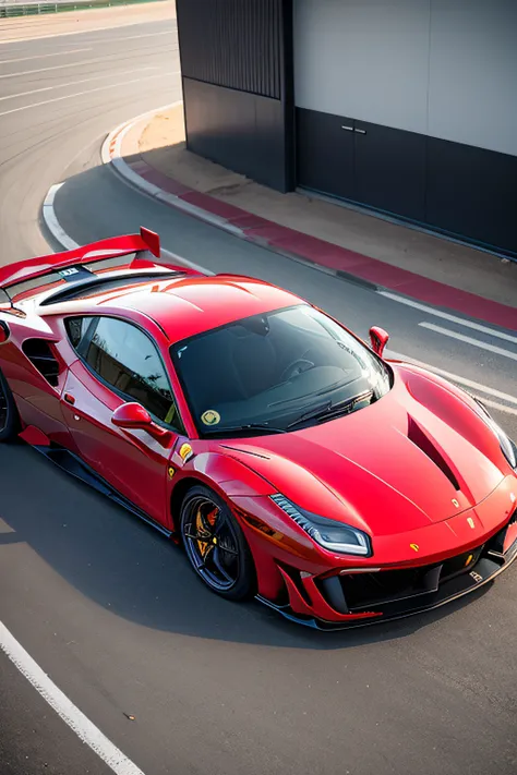 Real ferrari 488 Pista in Dubai