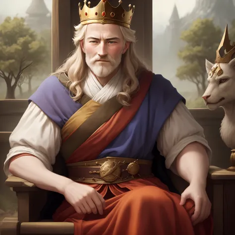 Once upon a time in a distant kingdom, there lived a kind and wise king named King Edmund. He ruled his kingdom with compassion and cared deeply for his subjects.