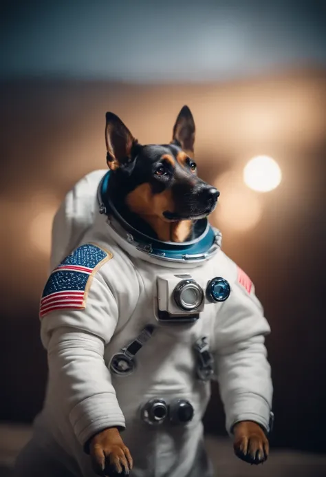 Dog astronaut