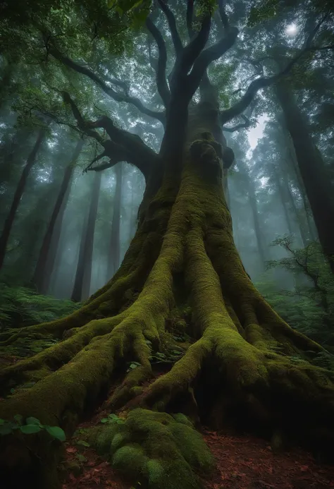 Among the stories told was the legend of a giant tree in the center of the woods, a "Moon Tree", que se dizia ser capaz de realizar desejos.