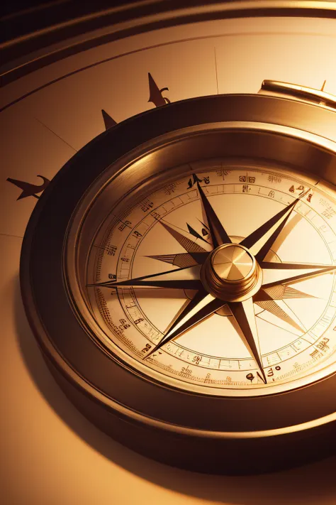 compass: A compass pointing north, symbolizing direction and orientation in business.