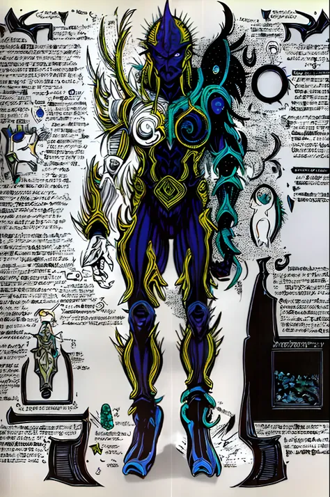 weird edgy superhero, standing, solo, full body, dark, mysterious, surreal, powerful, dramatic lighting, intense colors, comic book style, 60s,methurlant intricate surreal gritty atmospheric cinematic stylized contrast comic eerie cybernetic futuristic,