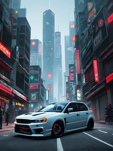 Lancer evo cyberpunk