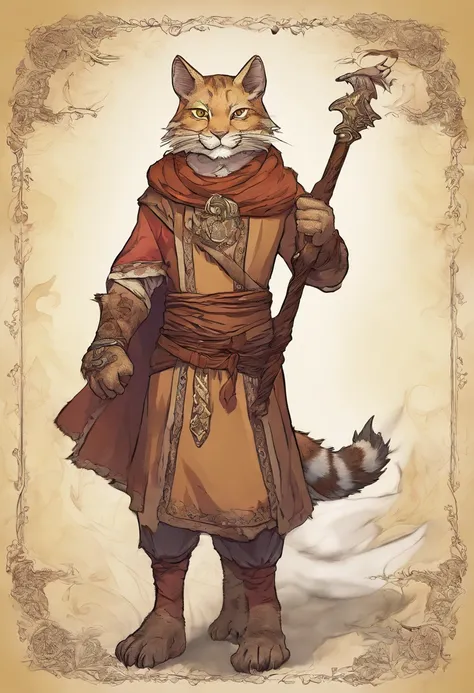 Tabaxi with a really big tail