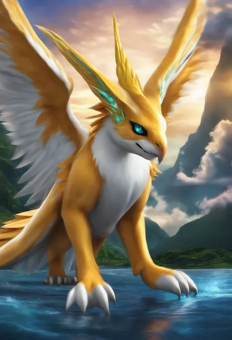 patamon - angeomon - digimon - anime -realist