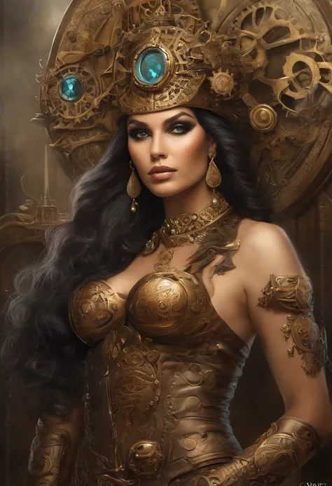 All over the mermaids，with a crown on her head, portrait of mermaid warrior, portrait of mermaid queen, Fantasy art style, Extremely detailed Artgerm, Phlegm sputum, phlegm | Art germ, Fantasy art Behance, Deviantart ArtStation CGSCOSIETY, 2. 5 D CGI anime...