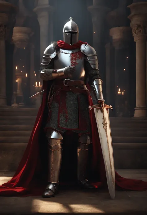 templar knight, epics, 8k